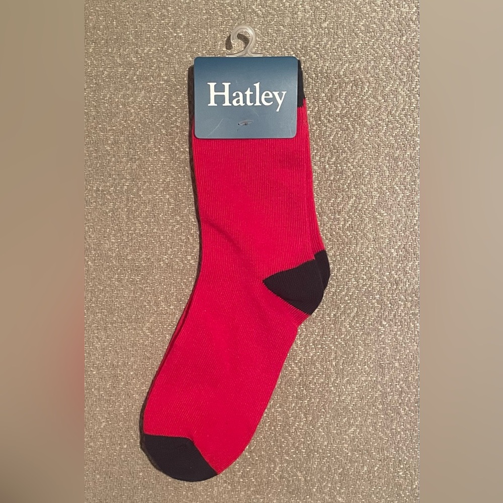 HATLEY BOYS RED DRESS SOCKS